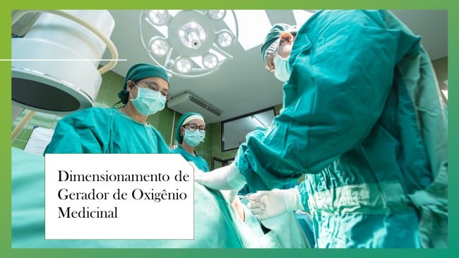 Capa – dimensionamento Gerador de O2